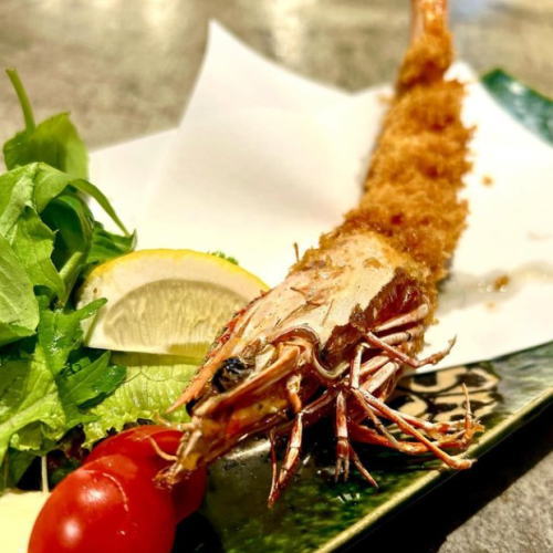 和バル利休 浜松 エビフライ